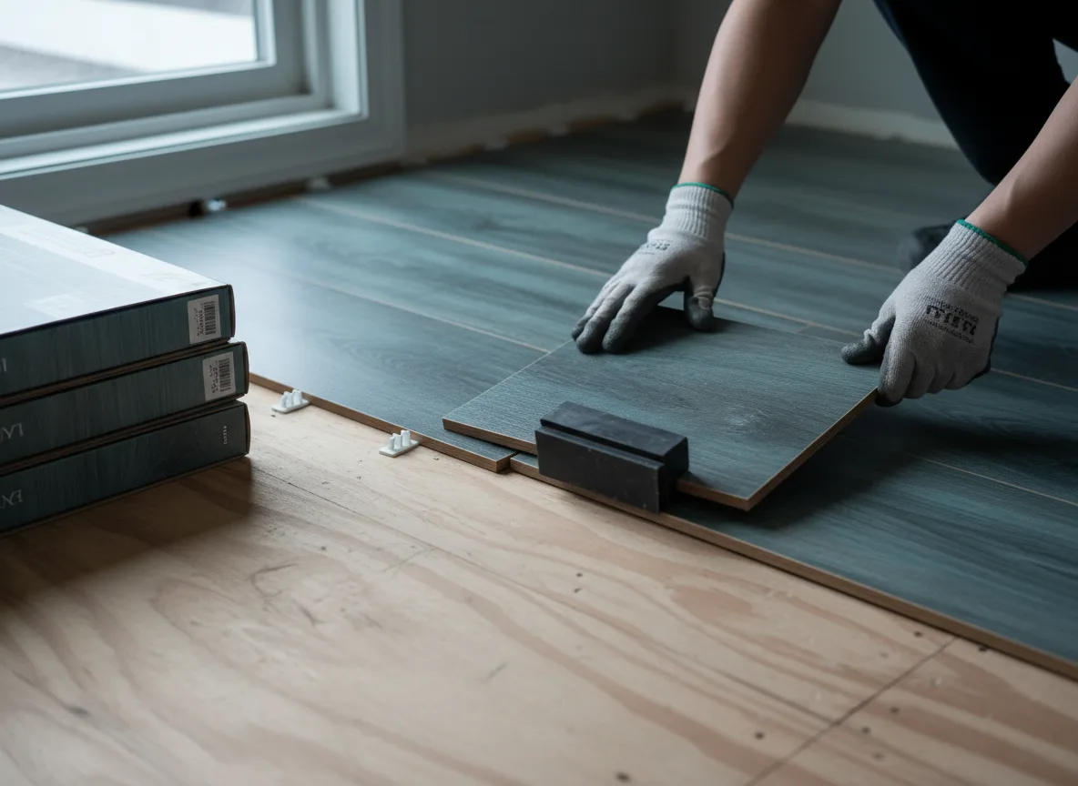 Luxury Vinyl Plank Installation company in Wilmore, KS